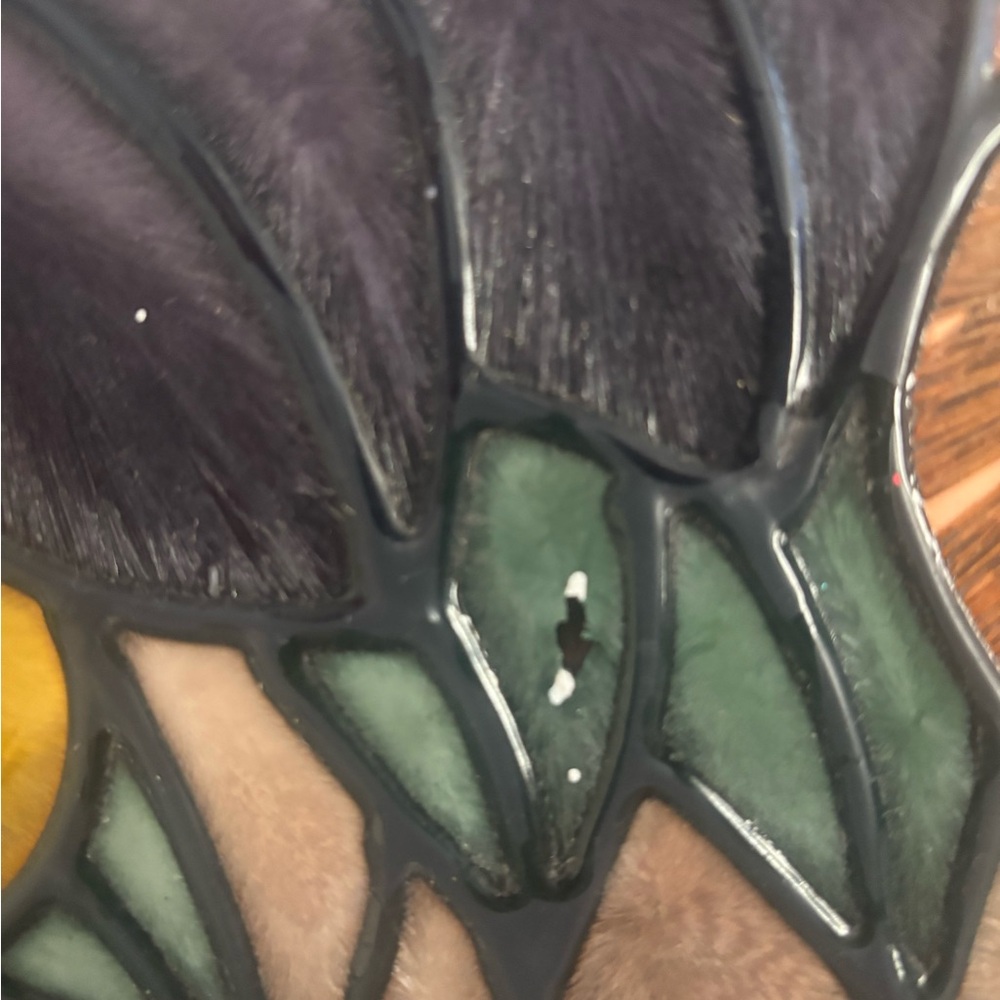 Stained Glass Fruit Basket Panel - Picture 4 of 8